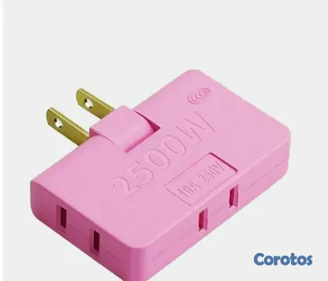 computadoras y laptops - ENCHUFLE TRIPLE FLEXIBLE HS-E-3C1 3