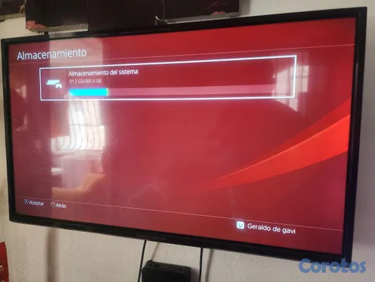 consolas y videojuegos - Ps4 Slim Edición Oro 1Tb/4 Juegos Físicos/2 Contro 4