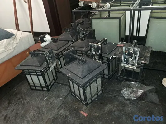muebles y colchones - VARIAS LÁMPARAS EN VENTA, EXCELENTE MATERIAL Y CALIDAD,USADAS, POR MUDANZA 11