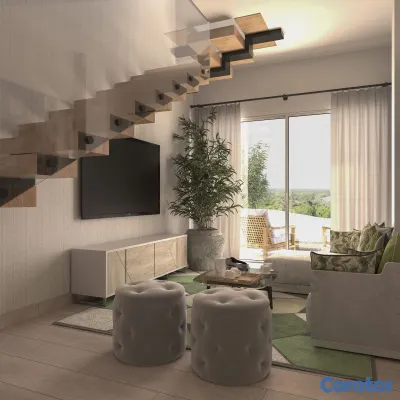 apartamentos - Cana Bay en Venta en Punta Cana — Vistas al Golf y 3