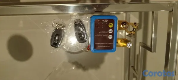 accesorios para vehiculos - Desconector de baterias a control remoto para vehículos. 2000 pesos 6