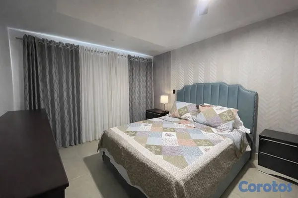 apartamentos - Se alquila, Apartamento 2Hab Amueblado Fino c/Pisc 7