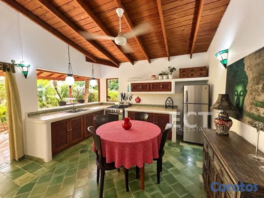 casas vacacionales y villas - Villa caribeña de 2 habitaciones en Loma de Cosón, Las Terrenas 5