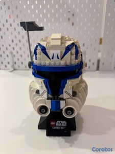 Casco LEGO Star Wars Capitán Rex (75349) armado, d