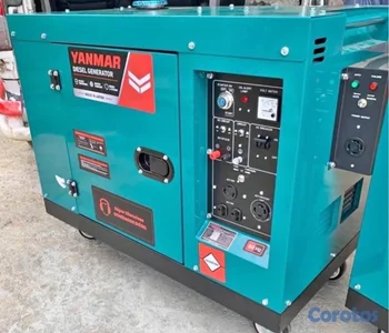 Planta eléctrica 12KW semi silenciosa diésel 110 220V cerrada con transfer au