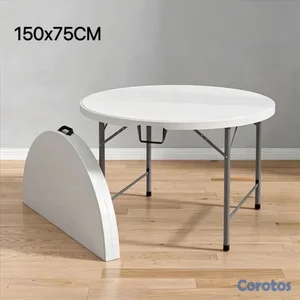 MESA REDONDE PLEGABLE
