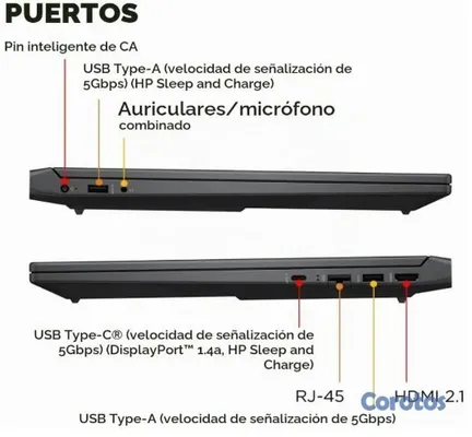 computadoras y laptops - Laptop Gamer HP Victus 15, Core i5 12va Gen, RTX 3 5