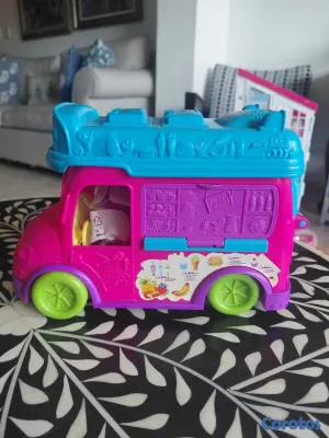 juguetes - Polly Pocket Camion de batidos 2