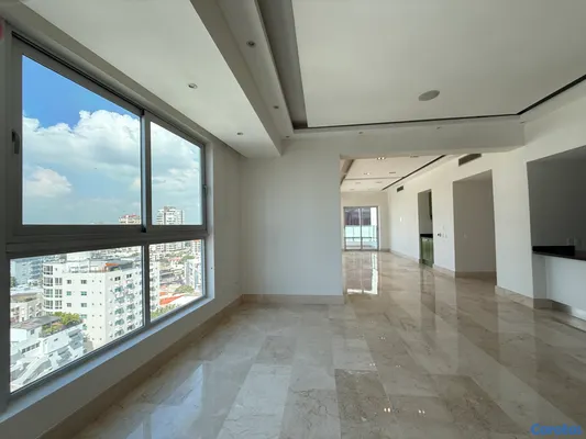 apartamentos - Apartamento bello piso alto con linea banca  5