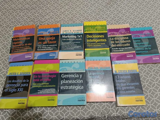 libros y revistas - Colección de libros de gerencia: títulos variados. 2