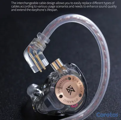accesorios para electronica - KZ EDX PRO X / Músico / Gamer / DJ / Streaming  EN OFERTA  6