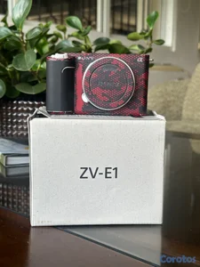 SONY ZV-E1 FULL FRAME como nueva