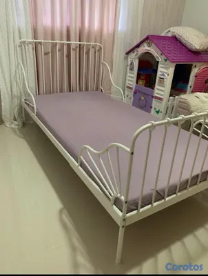 muebles y colchones - cama para niña en hierro 3