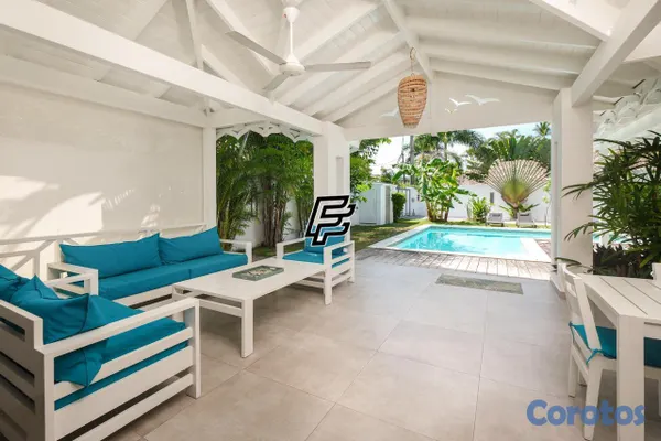 casas vacacionales y villas - ¡Villa Lujosa a 2 Minutos a Pie de Playa Las Ballenas! 🏖️ DR 🇩🇴 7