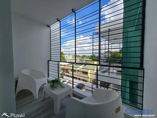 apartamentos - Apartamento en Venta Amueblado, Moderno y con Balcón Privado 3