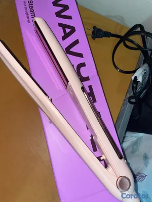 salud y belleza - PLANCHA DE VAPOR WAVYTALK ORIGINAL – COMO NUEVA🩷 2