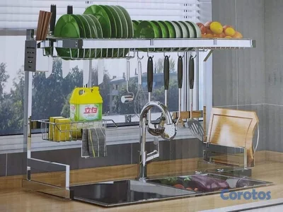 Escurridor Organizador de Platos, Vasos y Cubierto