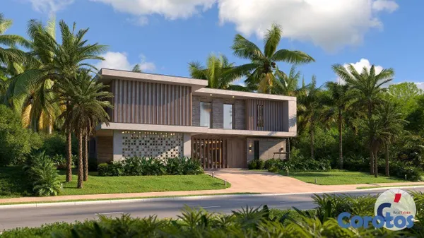 casas - Modern Luxurious 5-Bedroom Villa in Cap Cana With  14