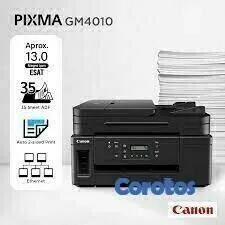 impresoras y scanners - MULTIFUNCIONAL CANON GM4010,CON BOTELLA DE TINTA DE FABRICA  SOLO BLANCO Y NEGRO 2