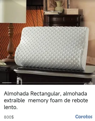 muebles y colchones - Almohadas memoryfoam  5