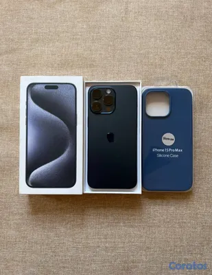 celulares y tabletas - iphone 15 pro max blue titanium 256 GB desbloquead 2