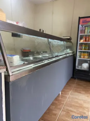 equipos profesionales - Vitrina baño maria en acero inoxidable de 8 Bandejas. 3