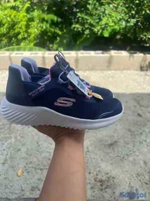 ropa y zapatos - Tenis Skechers de niña nuevos, originales.   3