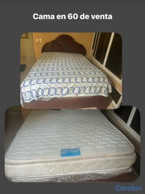 muebles y colchones - vendo 3 camas de 80&80 , de 60 y 54  4