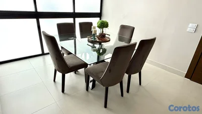 Comedor Ilumel, usado, 6 puestos