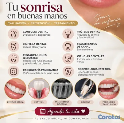 Salud y Equipamiento Médico - Servicios dentales.  2