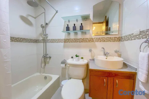apartamentos - Alquiler / Renta Apartamento de 1 Hab. Gazcue Amue 9