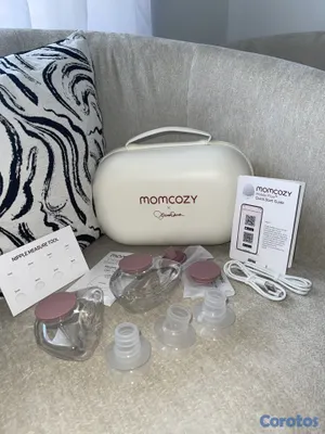 cuidado y nutricion - Momcozy M9 Mobile Flow – Extractor de leche doble  4