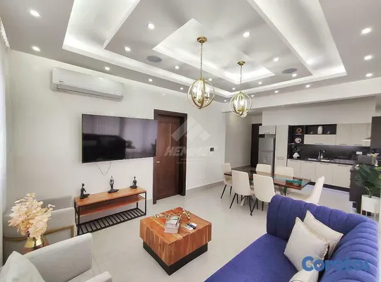 apartamentos - ESTUDIO AMUEBLADO CON PISCINA LA ESMERALDA SANTIAGO 7