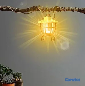 LÁMPARA DE CAMPING MINIMALISTA MODERNO