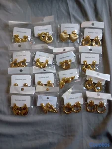 Arete De Acero Inoxidable De Mujer