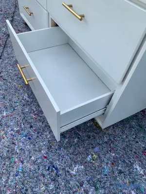 muebles y colchones - Mueble blanco para guardar ropa  4