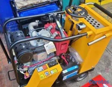 Cortadora de asfalto de gasoil con motor 10HP con disco de corte de 18 pulgada