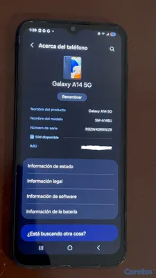 celulares y tabletas - 🔥 Samsung Galaxy A14 5G — OFERTA RD$3,500 🔥 | Usado en buen estado 4