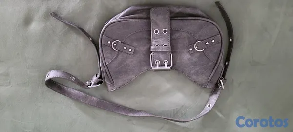 carteras y maletas - cartera en piel gris  4