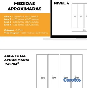 Local comercial en venta o alquiler (450mt2) en el Sector Mirador Norte         