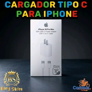 CARGADOR TIPO C ORIGINAL PARA IPHONE Y ANDROID - 15 DÍAS DE GARANTÍA | CARGADOR