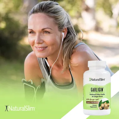 Salud y Equipamiento Médico - Garligin Naturalslim Oganico Raiz De Ajo Y Jengibre 100 Cao 6