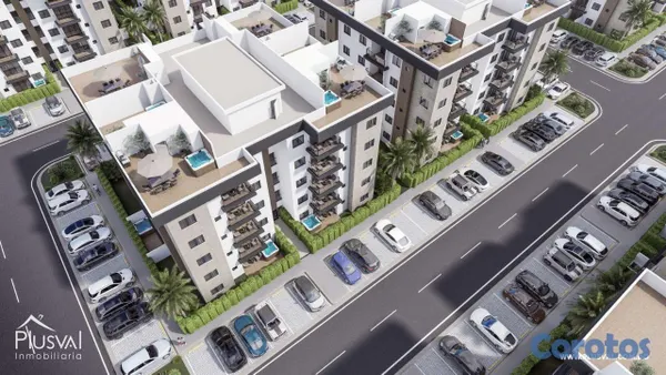 apartamentos - APARTAMENTOS EN VENTA EN RESIDENCIAL TURISTICO 8