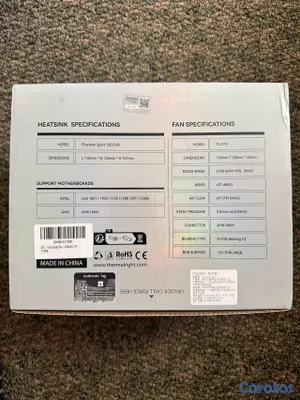 computadoras y laptops - 🚀 ¡NUEVO Y SELLADO! Disipador CPU Thermalright Phantom Spirit 120 EVO ARGB
 3
