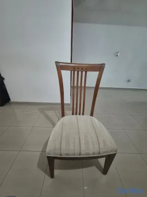 muebles y colchones - Comedor de madera importada  3