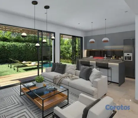 casas vacacionales y villas - Venta de hermosa villa de 3 habitaciones Vista Cana 4