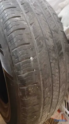 repuestos - se venden dos gomas usadada 135/65/17 hankook de c 4