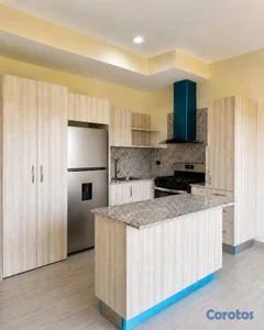 Panorama Park, Vista Cana: 1 habitación con línea blanca y piscina