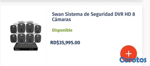 camaras y audio -  Sistema de seguridad HD   de 8 cámaras  1 080 P  4