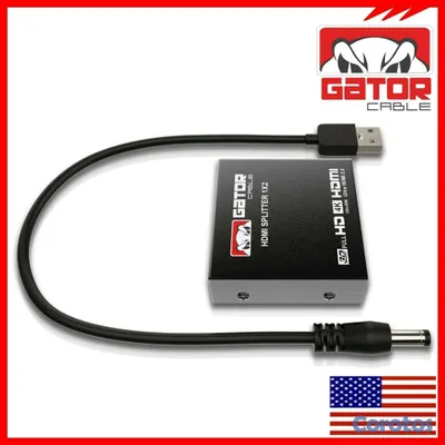 accesorios para electronica - ADAPTADOR HDMI HUB SPLITTER (ESPEJO) 1X2 4K 2.0 4